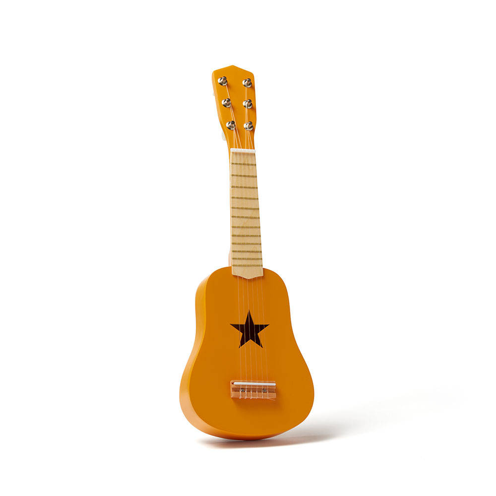 Toy guitar yellow
