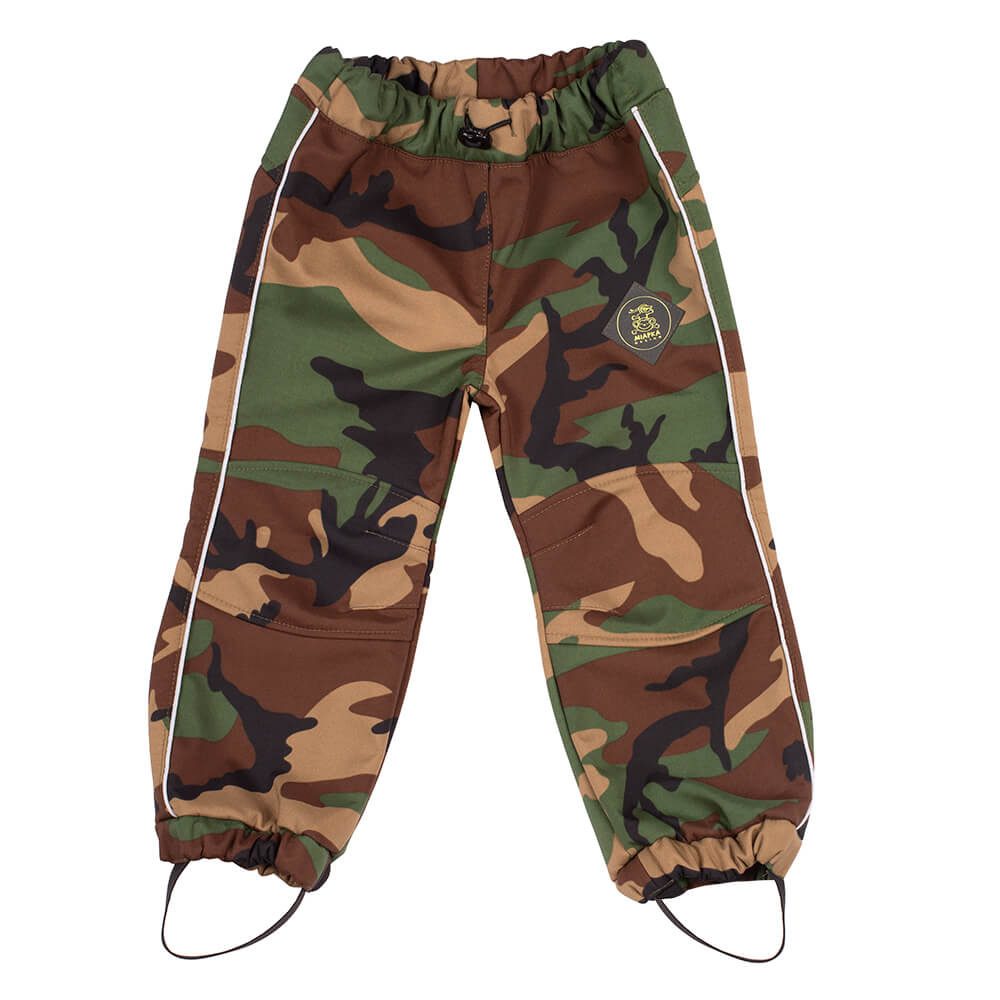 Children's Softshell Trousers - Moro