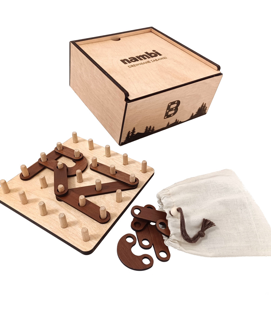 Wooden Game - Letters