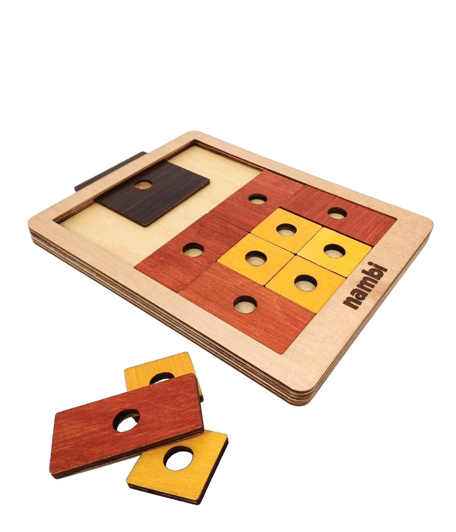 Wooden Logic Game - Parking