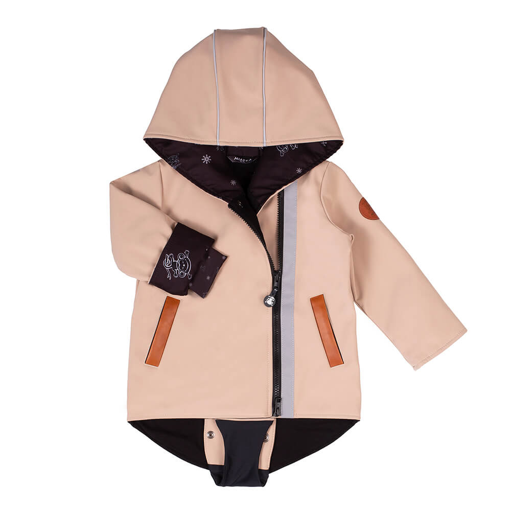 Children's softshell jacket with patent - Classic