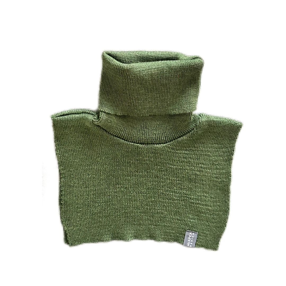 Merino Tube scarf - Forest Moss